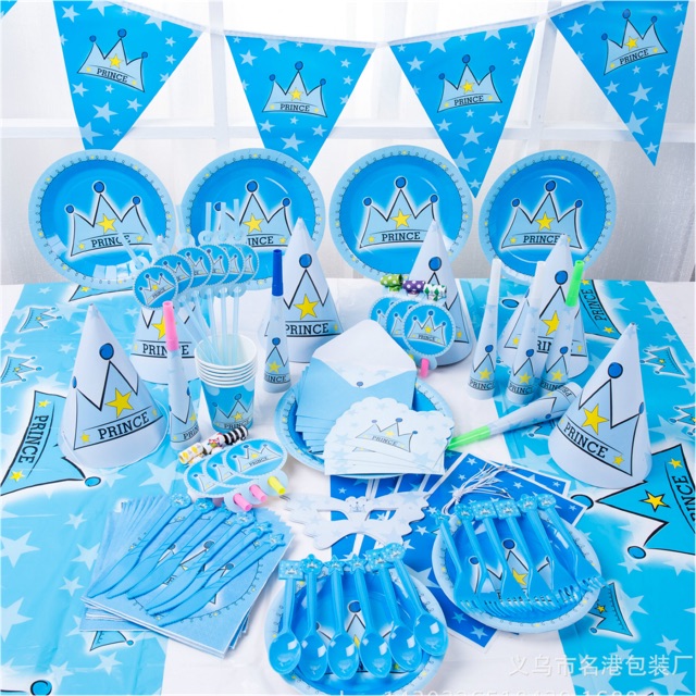 Set Để Bàn Trang Trí Tiệc Sinh Nhật