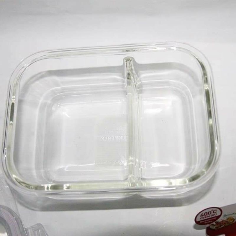 Hộp thủy tinh 2 ngăn Lock & Lock  LLG429D 700ml