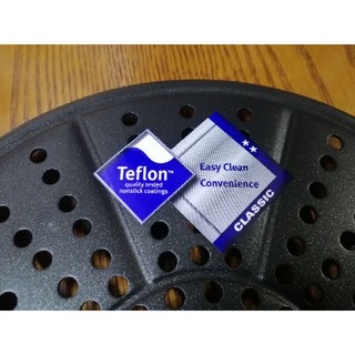 Vỉ Nồi Chiên Không Dầu 6.5 Lít Tròn Đường Kính 24 Cm Lock&Lock, Rapido Men Chống Dính Teflon