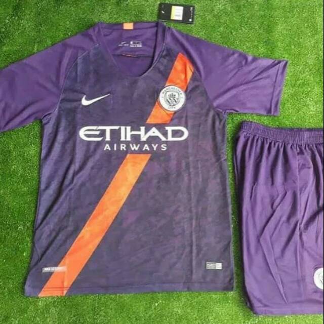 Áo Thun Số 3 Manchester City One Stel 2018 2019