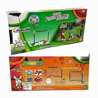 Bộ lưới chơi bóng đá chuyên dụng cho bé