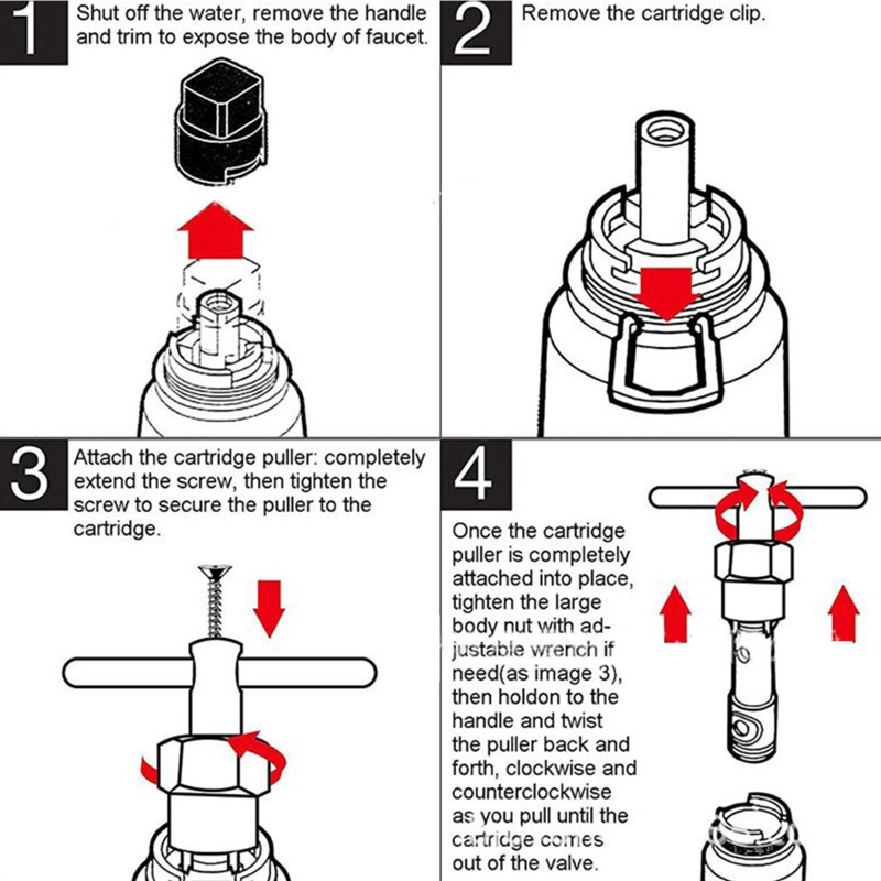 Dụng Cụ Kéo Hộp Moen Posi-Memp 1200 1222 1225 Bằng Hợp Kim Cao Cấp