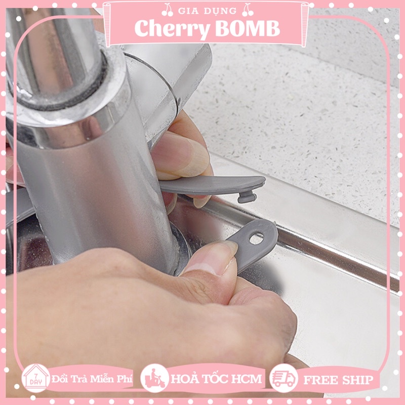 GIỎ ĐỰNG Miếng Rửa Chén 2 Lơp - Giỏ Nhựa Treo Đồ Bồn Rửa Chén, Gắn Vòi Nước Bồn Rửa