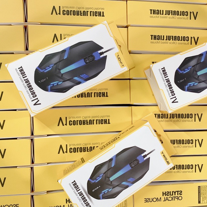 Chuột máy tính Gloway V1 LED _ Bảo hành 12 tháng