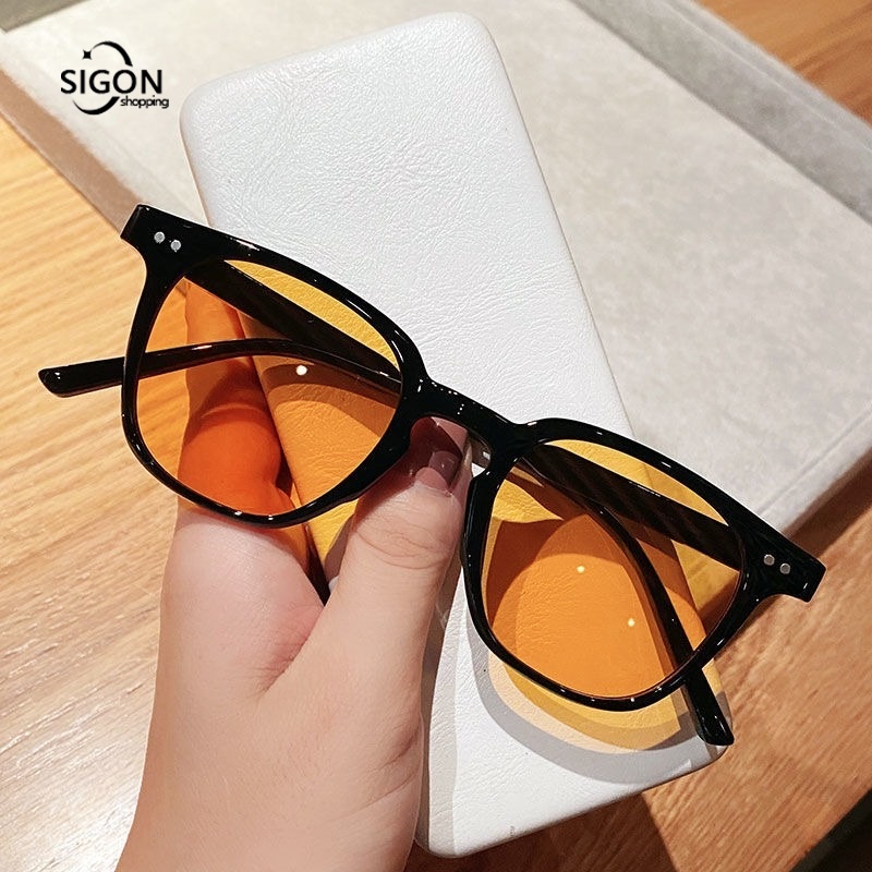 Kính Mát Bán Trong Suốt Chống Tia Cực Tím Chống Tia Cực Tím Thời Trang Cho Nữ