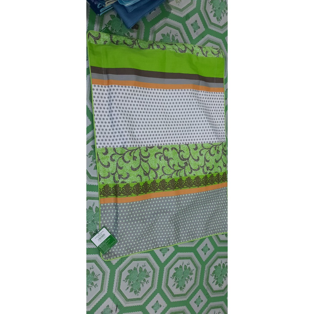 Áo gối nằm, áo gối đầu cotton in hoa Hometex size 40x60cm