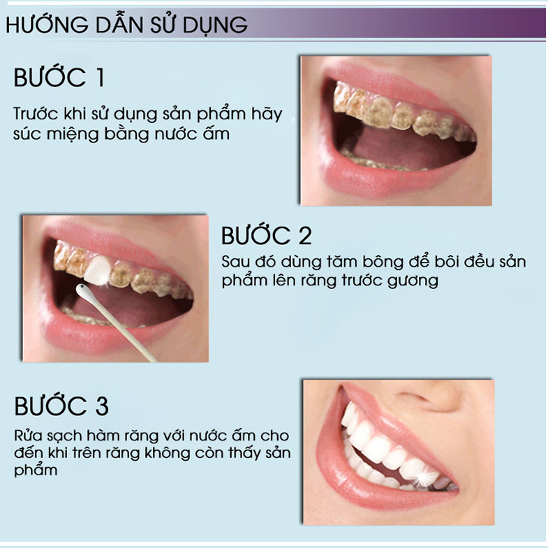 [Hàng Mới Về] Tinh Chất Trắng Răng RtopR  Làm Sạch Răng Teeth Cleaning