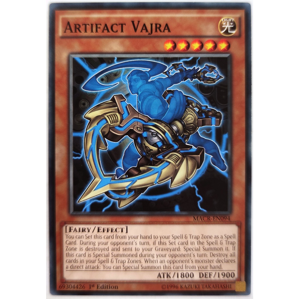 [Thẻ Yugioh] Artifact Vajra |EN| Common