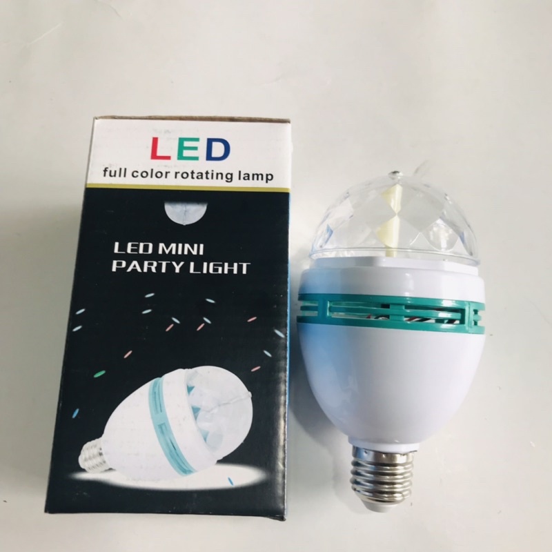 Đèn cầu xoay mini