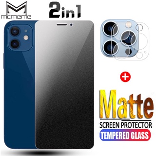 Kính cường lực màn hình chống vân tay cho Kính cường lực camera  For IPhone 13 12 11 Pro Max Mini X Xs Xr 6 7 8 Plus