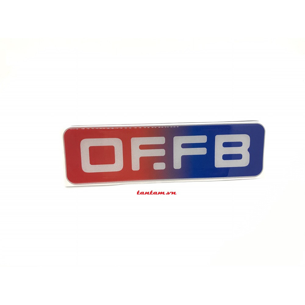 Logo tem dán OFFB