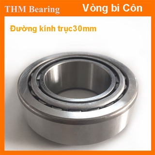 Bạc đạn Côn (Vòng bi) Trục 30mm,  ổ chặn 30206