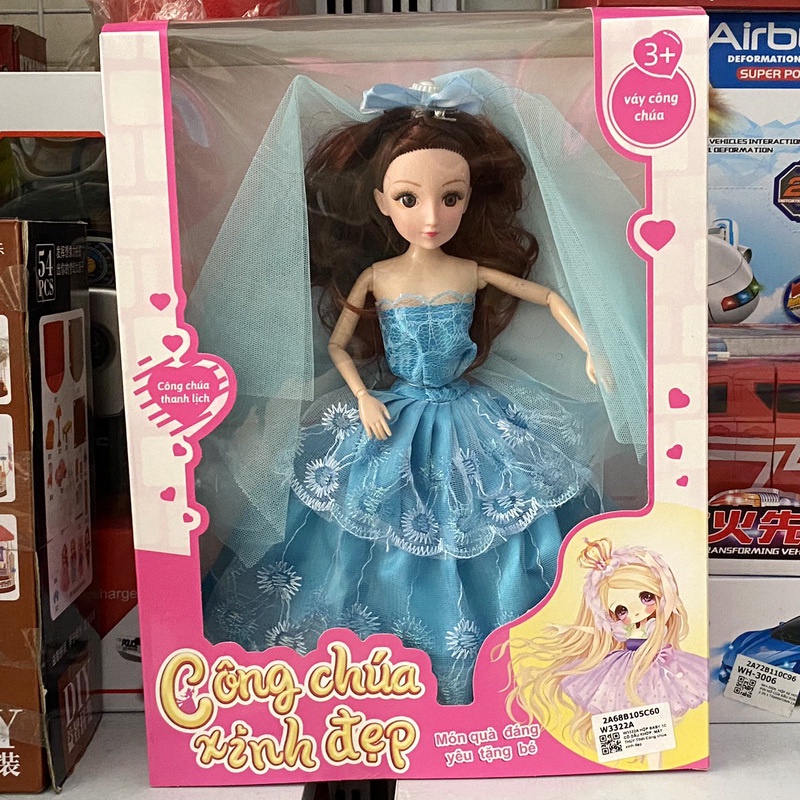 Búp Bê Elsa & Anna Nữ Hoàng Băng Giá Siêu Hot Cho Bé Yêu 30cmx20cm - Diệp Linh