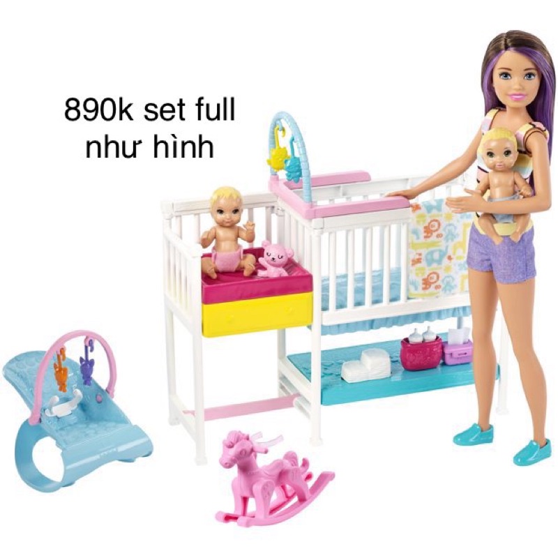 Búp bê chelsea barbie sitter nhập mỹ