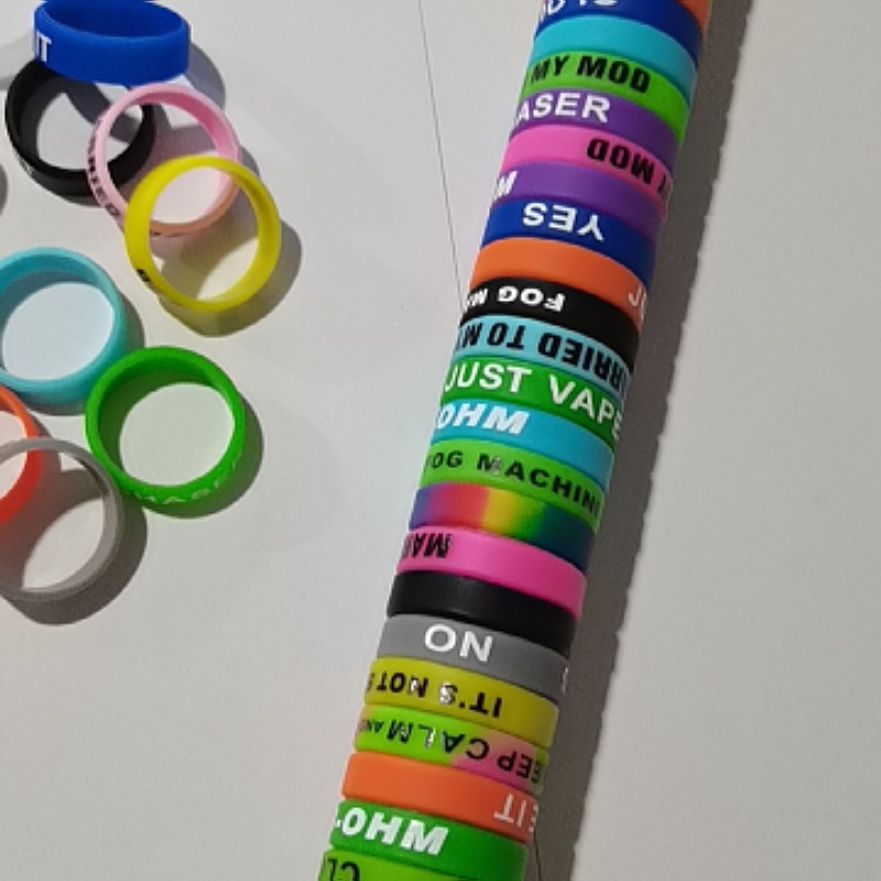 Vòng Silicon Chống Trượt Balisong - Vòng Cao Su Chống Trượt cho Ná - Cần Câu - Vape Nhiều Màu Ngẫu Nhiên