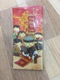 Combo 10 bao lì xì cung chúc tân xuân