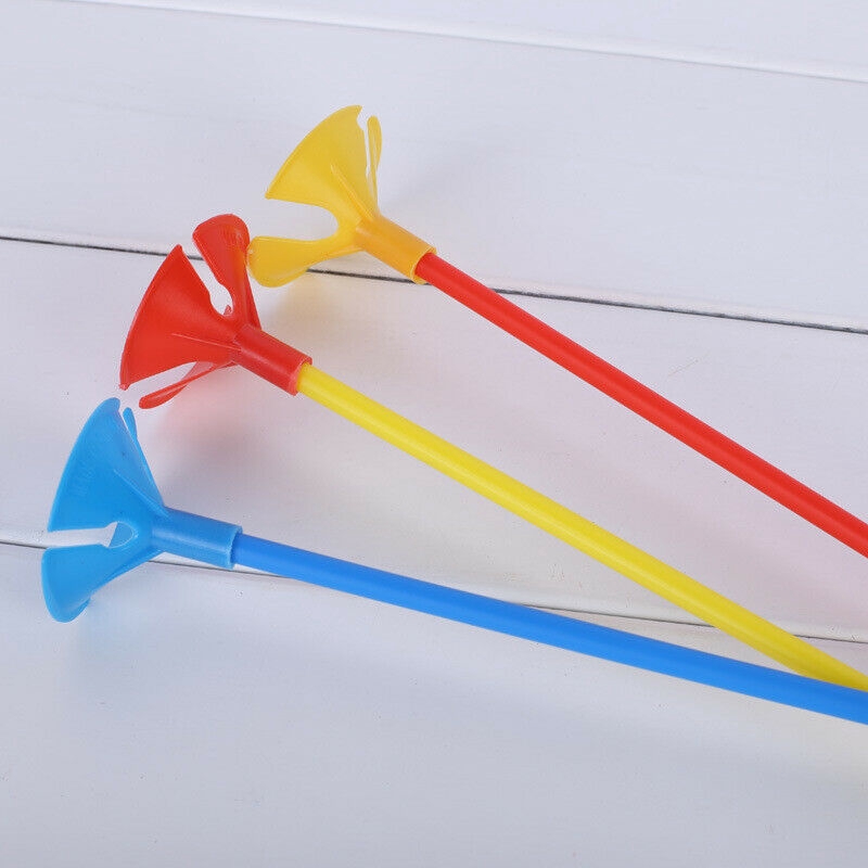 100 Đế Gắn Bong Bóng Màu Trắng 40cm Mới