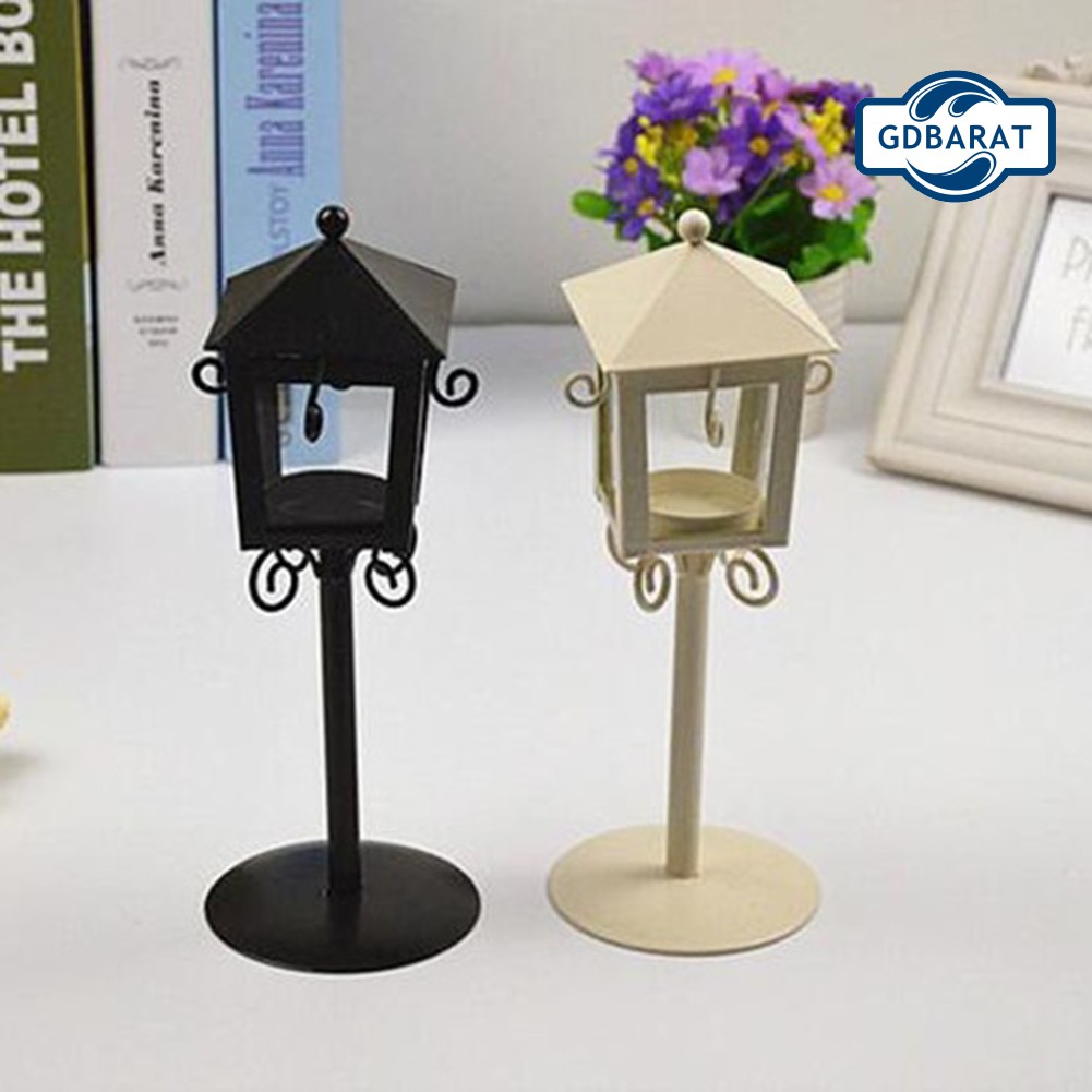 Lồng đèn bằng sắt phong cách thời trang cổ điển lãng mạn dùng để trang trí độc đáo