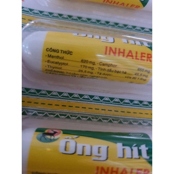 Ống hít nghẹt mũi Inhaler Pharmedic - Đông Anh Pharmart