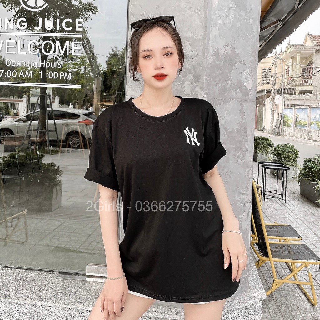 [BÁN SỈ] Áo thun NY Chất Cotton 2 chiều rẻ đẹp / Áo phông thời trang nữ đẹp MELA SHOP A06