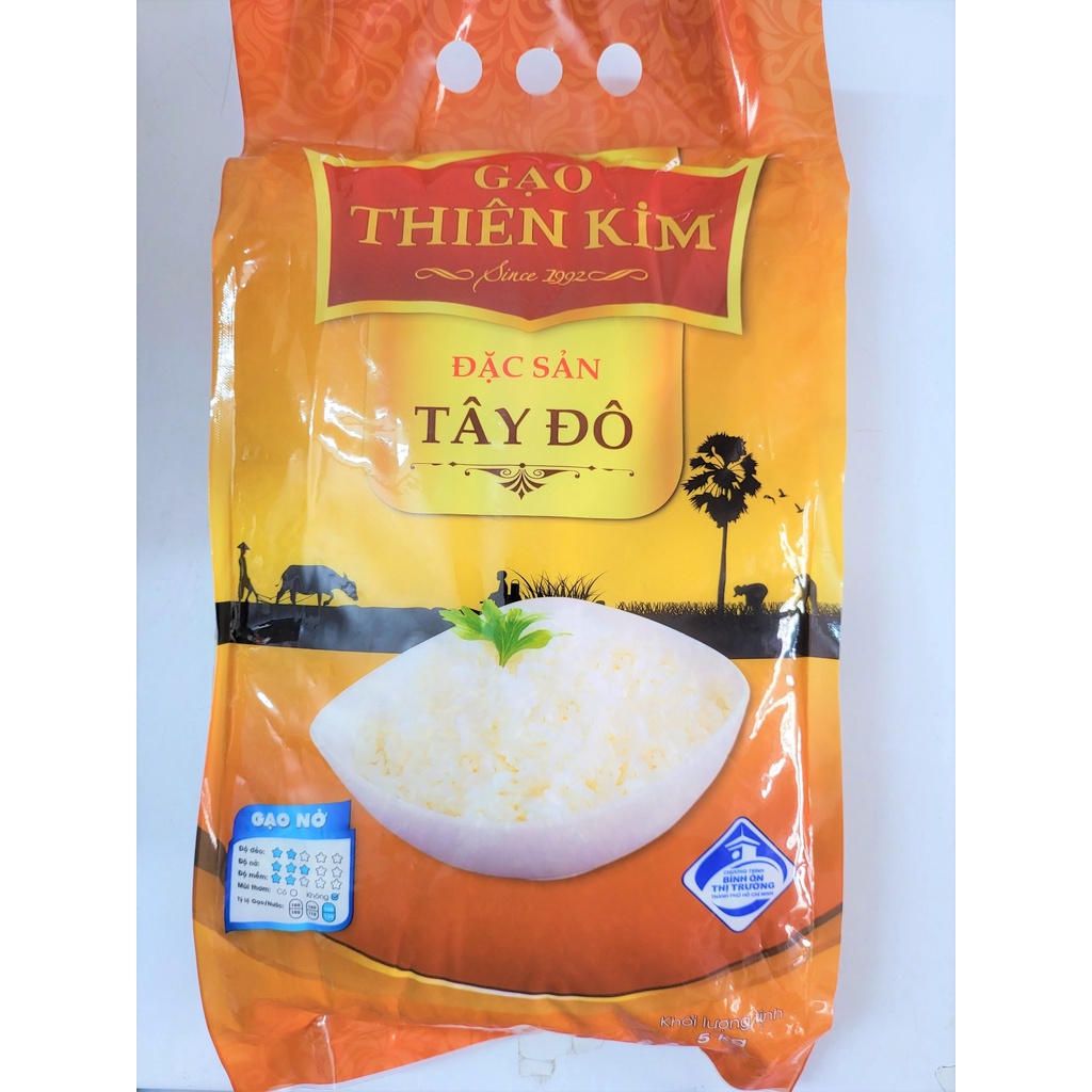 [Túi 5Kg] GẠO ĐẶC SẢN TÂY ĐÔ [VN] THIÊN KIM Rice