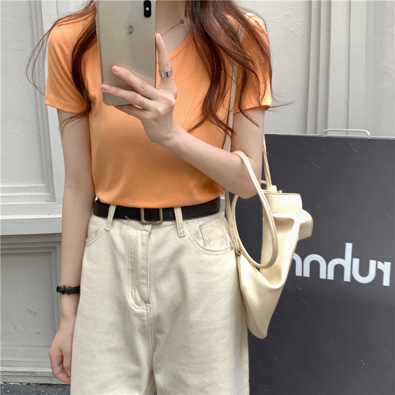 Thắt Lưng Thời Trang Hàn Quốc Đơn Giản Không Có Khóa Cho Nữ