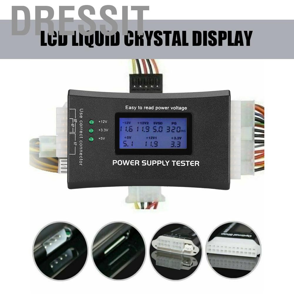 Máy Kiểm Tra Nguồn Điện Với Màn Hình Lcd