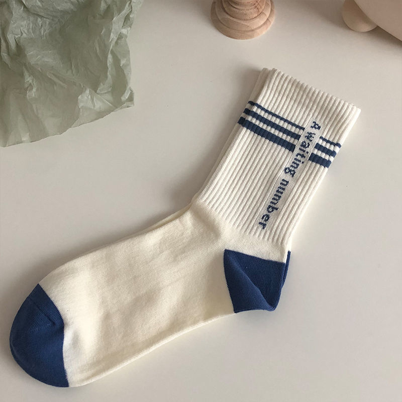 Vớ cổ cao bằng cotton thời trang dành cho nữ