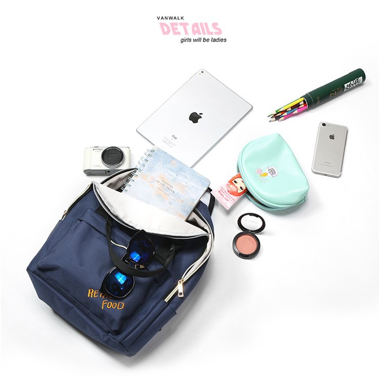 Balo thời trang VanWalk Pizza Time