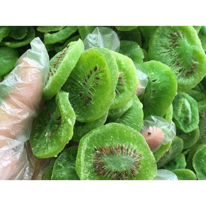 100gr Mứt Kiwi sấy dẻo ⚡ CHẤT LƯỢNG CAO ⚡ mứt sấy dùng trang trí bánh kẹo, làm bánh kẹo kết hợp