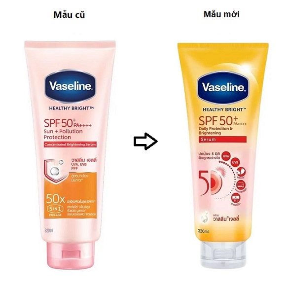 Sữa dưỡng thể trắng da Vaseline Healthy White Sun+ Pollution Protect SPF50 PA++++ 50X 300ml