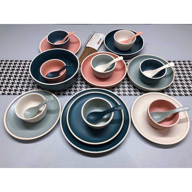 Bộ bát đĩa bắc âu, bộ bát đĩa basic, bát đĩa decor