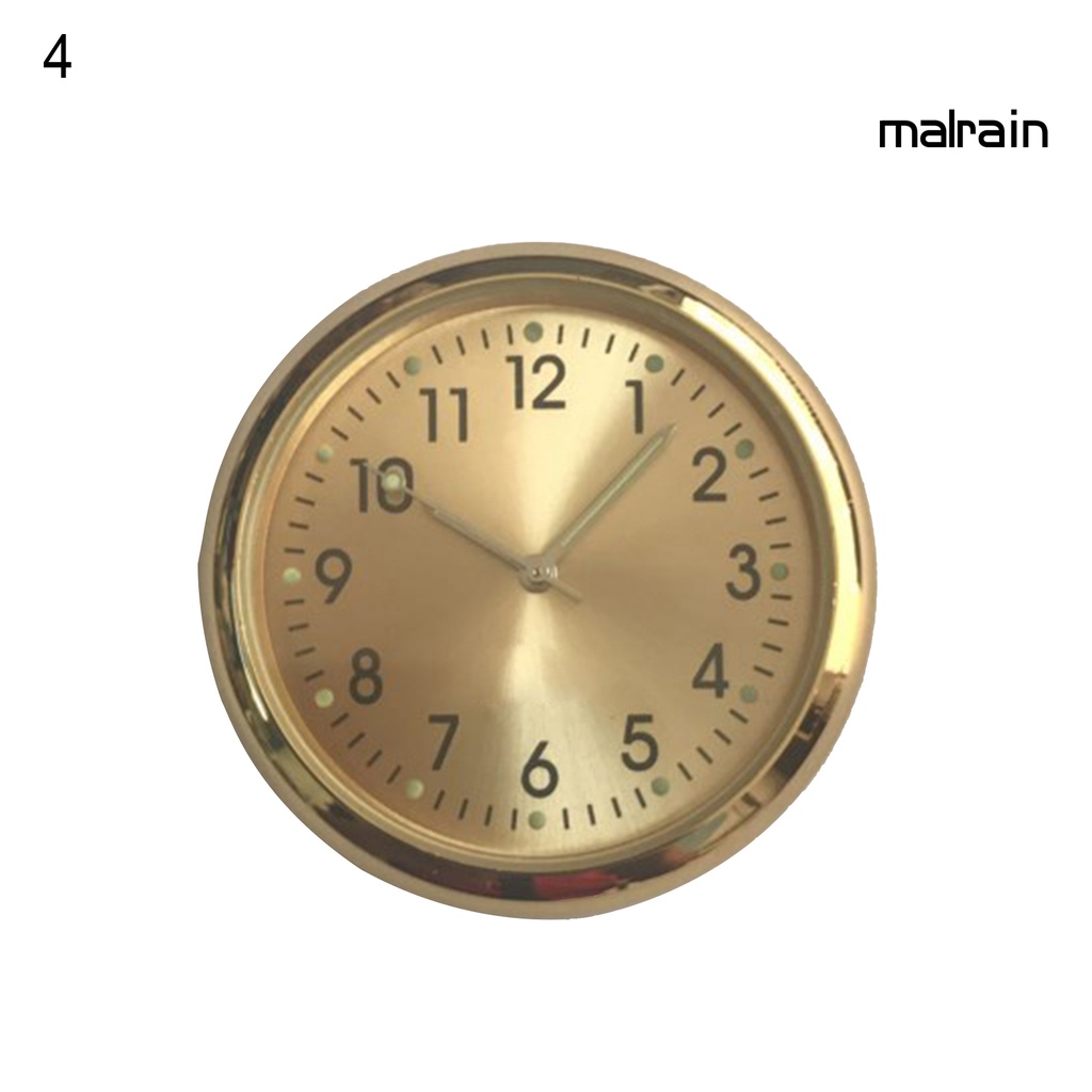 Đồng Hồ Kỹ Thuật Số Mini Dạ Quang Tự Dính Trang Trí Nội Thất Xe Hơi