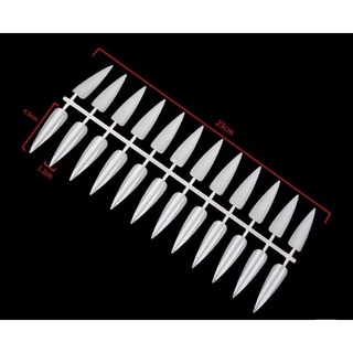 Móng xương cá tập vẽ nail from nhọn