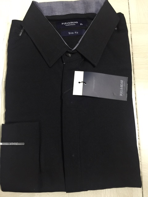 Áo Sơmi Nam Lụa Trơn Tay Dài Dấu Nút | BigBuy360 - bigbuy360.vn