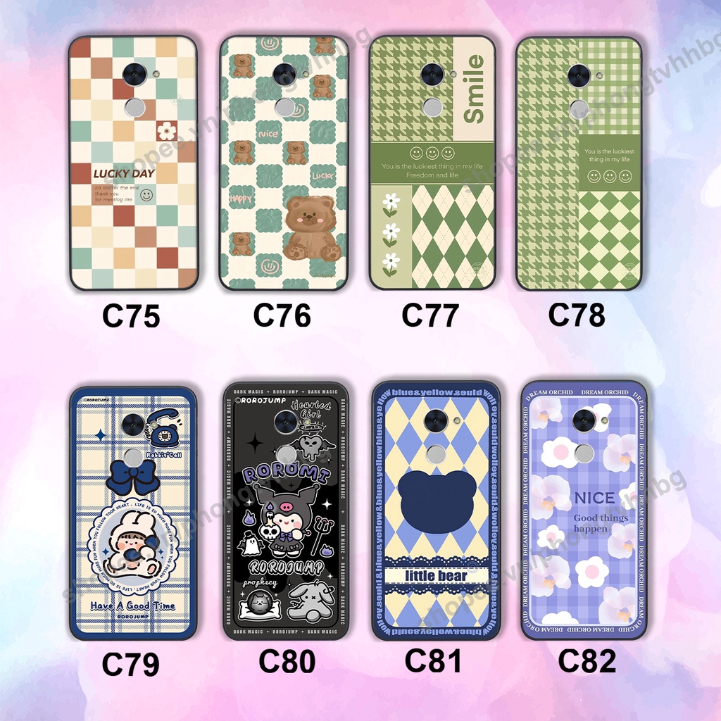 ỐP LƯNG HUAWEI Y7 PRIME - GR5 2016 - GR5 2017 trái tim cực đẹp gấu siêu chất