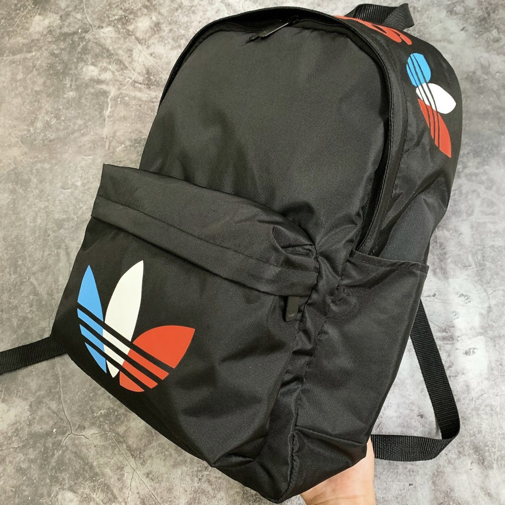 [  ẢNH THẬT  ] Balo Adidas Originals ADICOLOR LARGE TREFOIL CLASSIC BACKPACK - FT8913 | HÀNG XUẤT DƯ