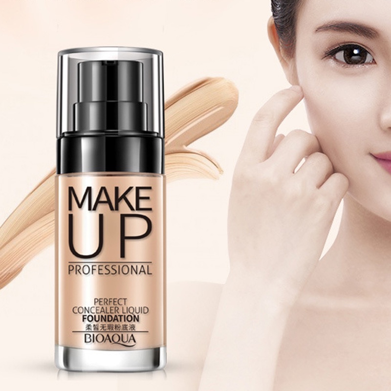[Hàng mới về] Kem nền BB dạng lỏng mềm mịn dưỡng ẩm che khuyết điểm hiệu quả
