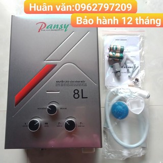 Bình tắm nóng gas Pansy không đồng hồ