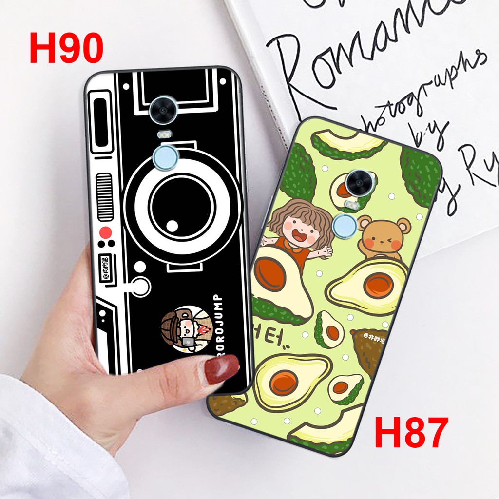 [new]Ốp Lưng Xiaomi Redmi 5 Plus - Xiaomi Redmi Note 4 - Xiaomi Redmi 8 In Hình Cute