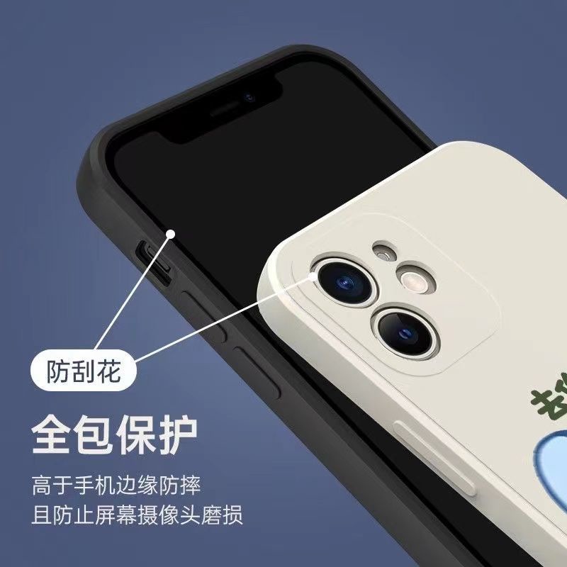 Ốp Điện Thoại Tpu Mềm Hình Cô Gái Anime Nhật Bản Cho IPhone 14 11 12 13 Pro Max XS X XR plus