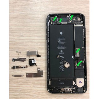 Bộ Nẹp Sắt Trên Main Iphone 5 Đến 8plus X