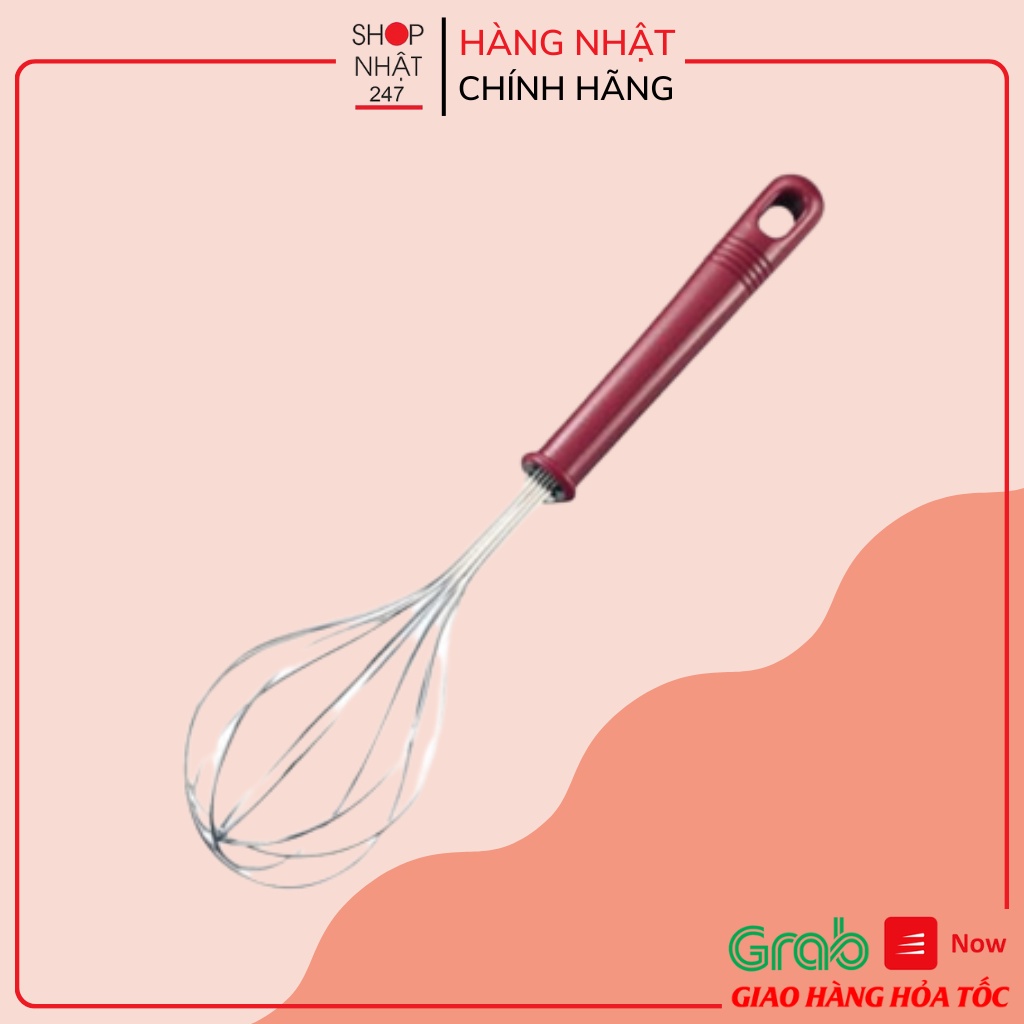 [Hỏa Tốc HN] Dụng cụ đánh trứng inox 26cm Nội địa Nhật Bản
