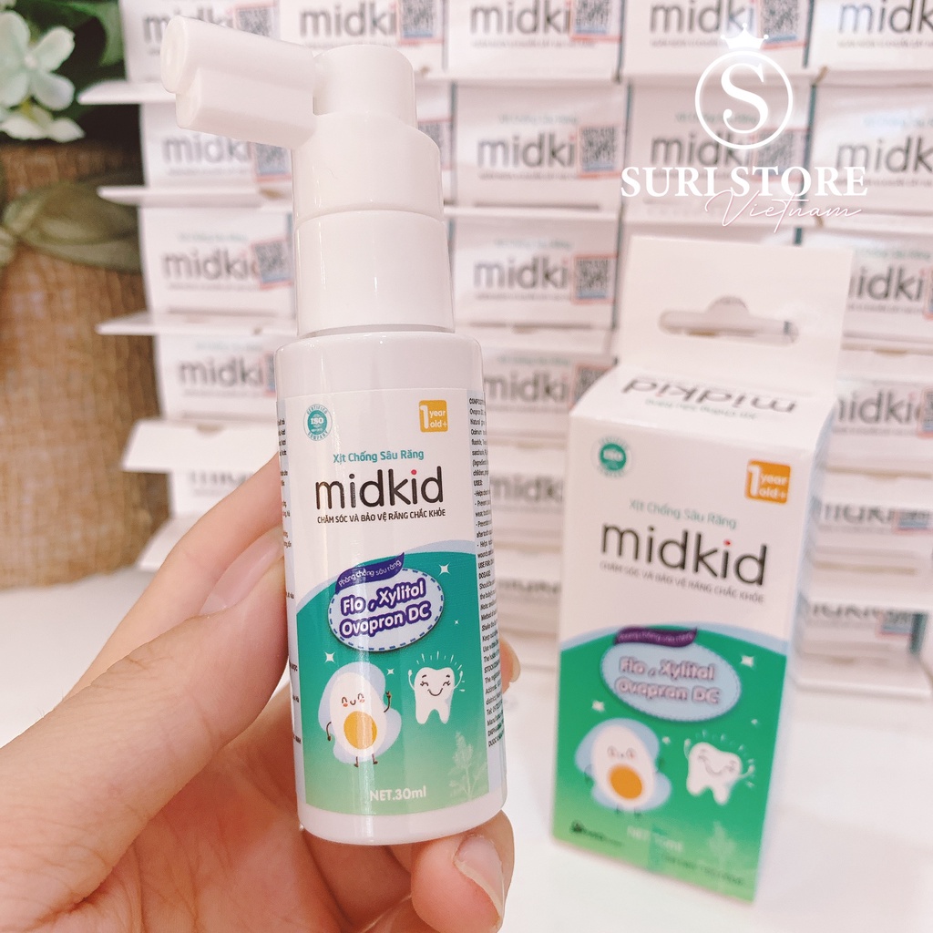 Xịt chống sâu răng Midkid