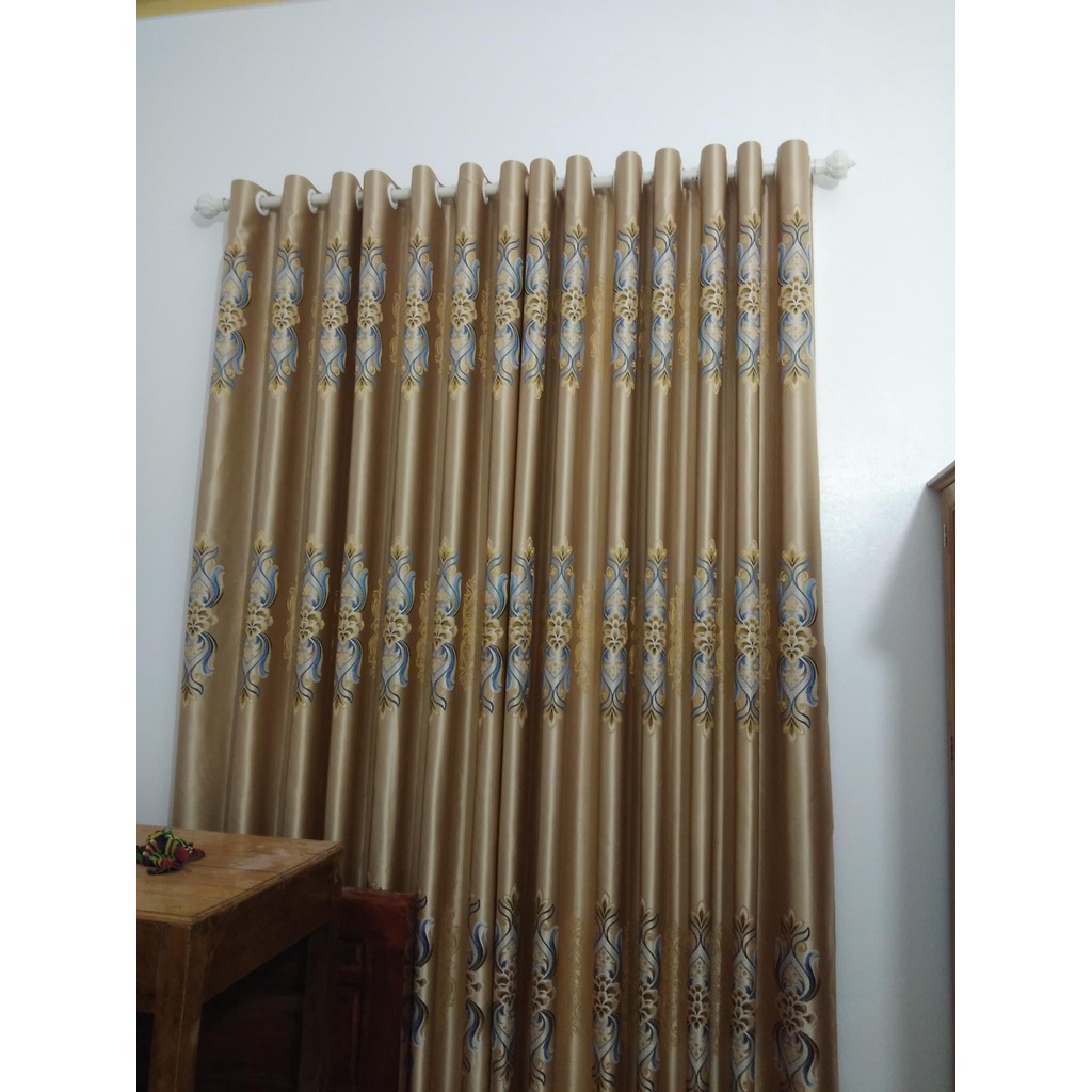 Rèm Cửa Chính Rèm Cửa Sổ Rèm Cao Cấp Chống Nắng Cản Nhiệt Tốt Chất Ngọc Tra, Vải Trang Trí Decor Phòng