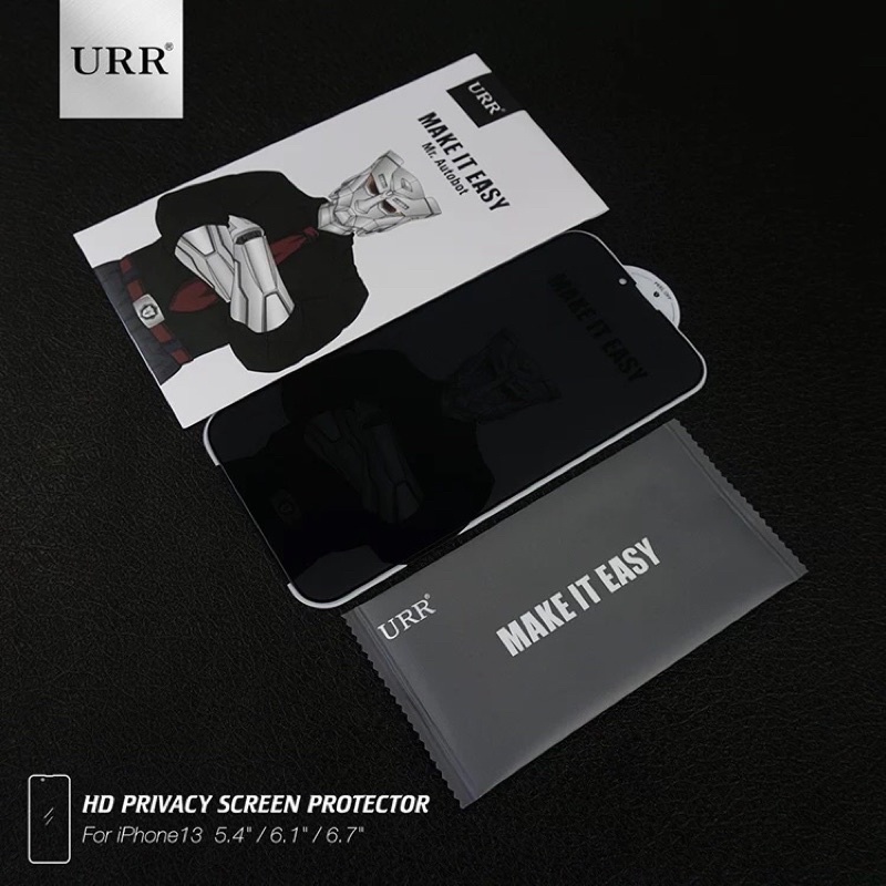 Kính Cường Lực Chống Nhìn Trộm Autobot Kèm Dán Lưng Cacbon Cho IPhone X/Xs đến 13 Promax