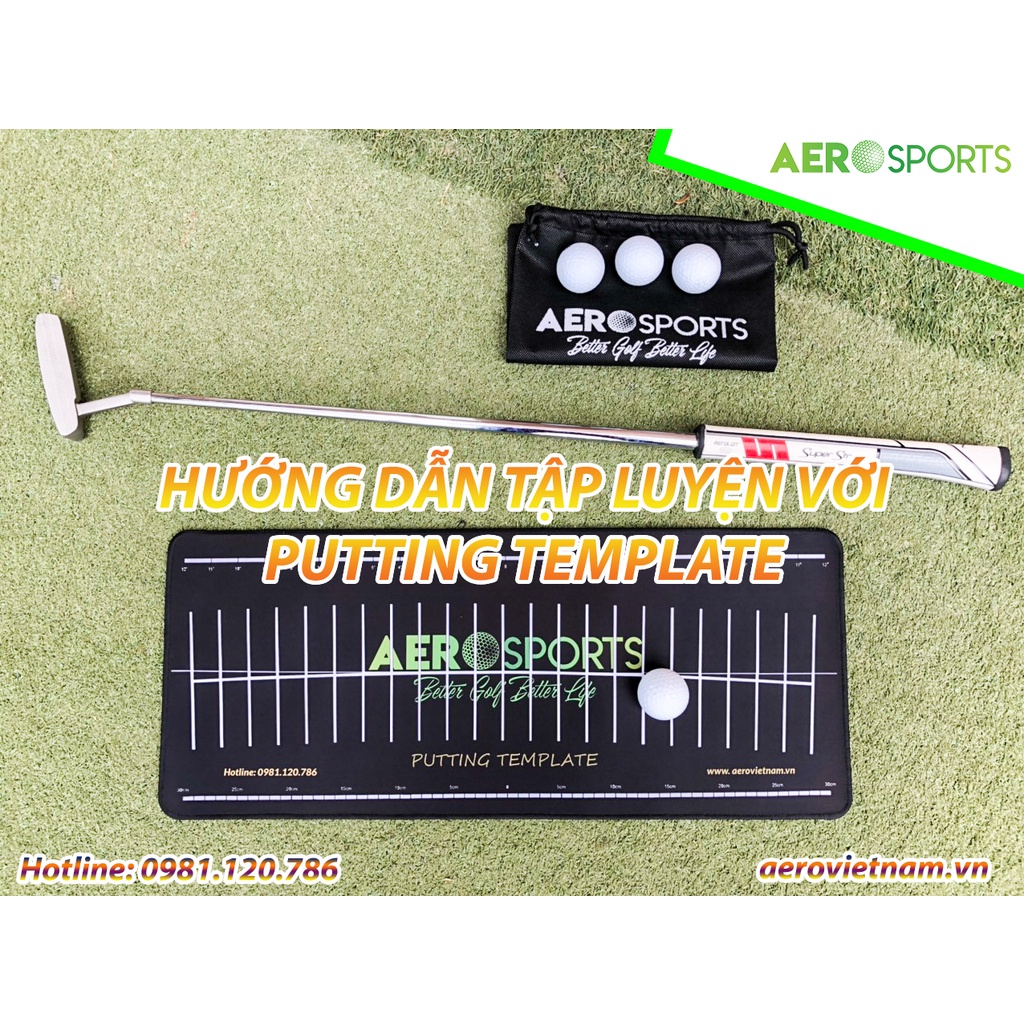 Tấm gạt putting Aerosports GOLF