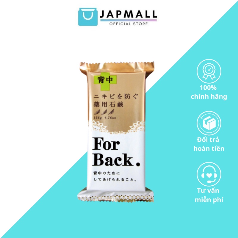 Xà Phòng For Back PELICAN Nhật Bản 135g Japmall official