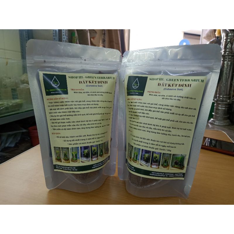 Combo 2 gói đất kết dính ( siêu tiết kiệm)