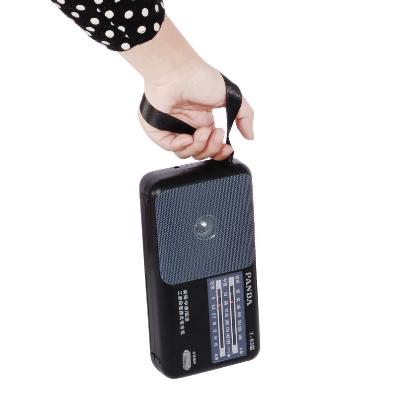 ĐÀI RADIO PIN ĐẠI  FM /AM/SW PANDA T-03